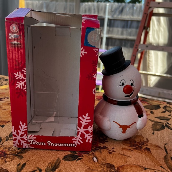 Texas Longhorns snowman - Picture 5 of 6